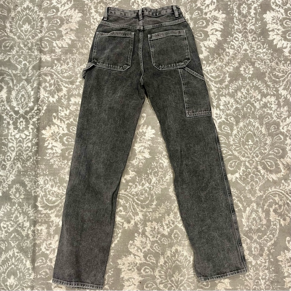 PacSun 90’s Boyfriend Carpenter Jeans in Black - Picture 4 of 15